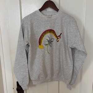 Shuck of the Irish sweatshirt grey size small